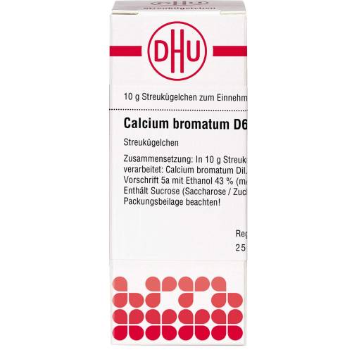 Calcium Bromatum D 6 Globuli 10 g