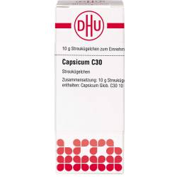 Capsicum C 30 Globuli 10 g