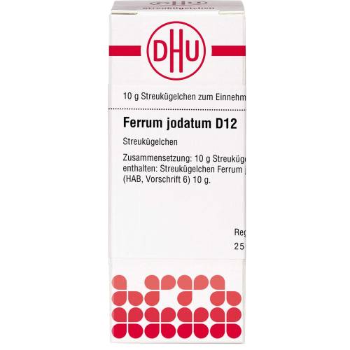 Ferrum Jodatum D 12 Globuli 10 g