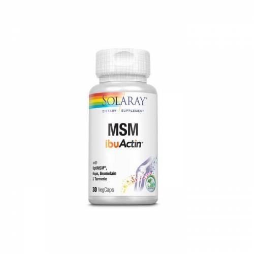 MSM IBUACTIN, CU ROL IN REDUCEREA DISCONFORTULUI ARTICULAR, 30 CAPSULE, SECOM