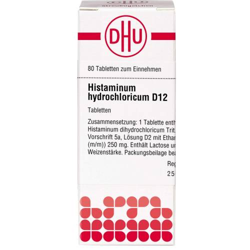Histaminum hydrochloricum D 12 Tabletten 80 St