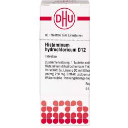Histaminum hydrochloricum D 12 Tabletten 80 St