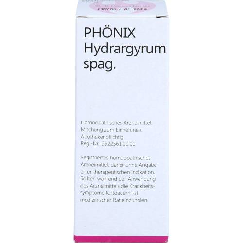 Phönix Hydrargyrum spag.Mischung 100 ml