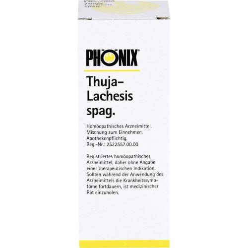 Phönix Thuja lachesis spag.Mischung 100 ml