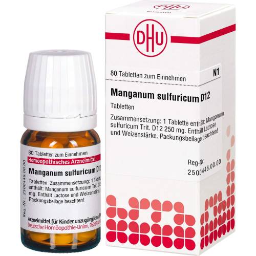 Manganum Sulfuricum D 12 Tabletten 80 St