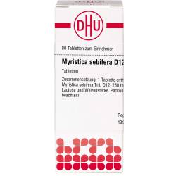 Myristica Sebifera D 12 Tabletten 80 St
