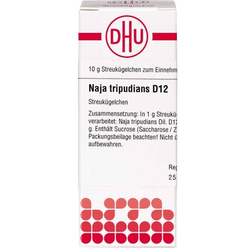 Naja Tripudians D 12 Globuli 10 g