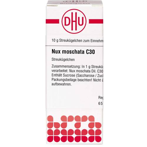 Nux Moschata C 30 Globuli 10 g