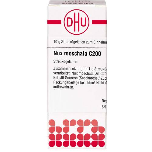 Nux Moschata C 200 Globuli 10 g
