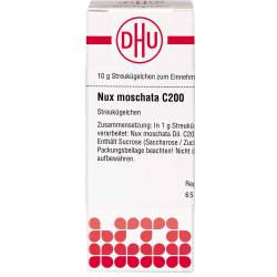 Nux Moschata C 200 Globuli 10 g
