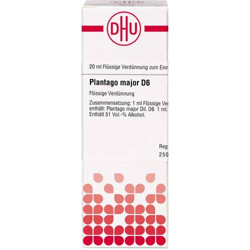 Plantago Major D 6 Dilution 20 ml