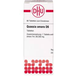Quassia D 6 Tabletten 80 St