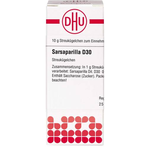 Sarsaparilla D 30 Globuli 10 g