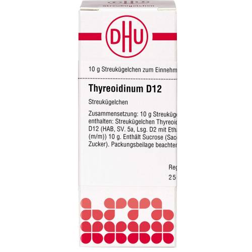Thyreoidinum D 12 Globuli 10 g