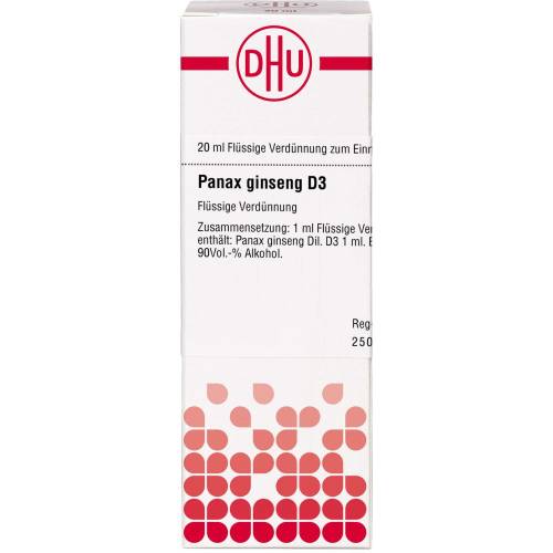 Panax Ginseng D 3 Dilution 20 ml
