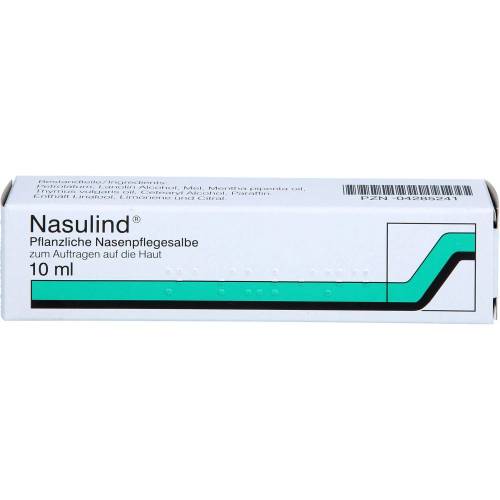 Nasulind Pflanzliche Nasenpflegesalbe 10 ml