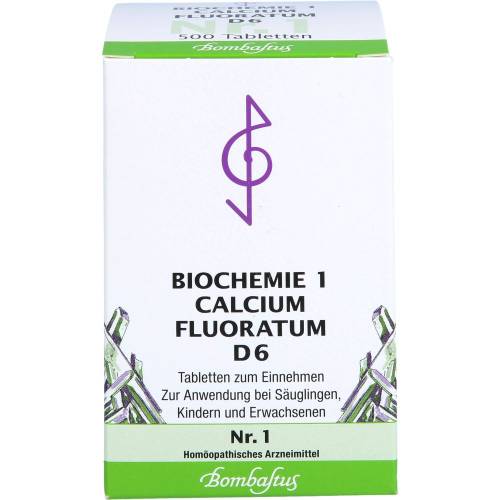 Biochemie 1 Calcium fluoratum D 6 Tabletten 500 St