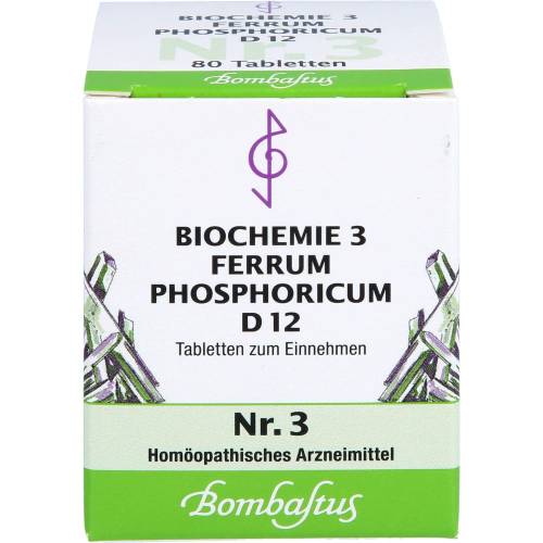 Biochemie 3 Ferrum phosphoricum D 12 Tabletten 80 St