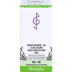 Biochemie 18 Calcium sulfuratum D 6 Tabletten 200 St