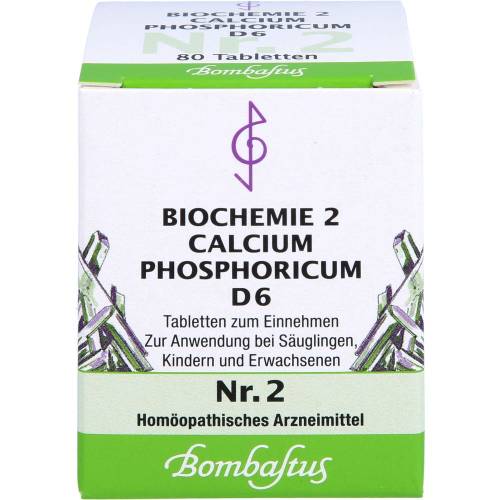 Biochemie 2 Calcium phosphoricum D 6 Tabletten 80 St