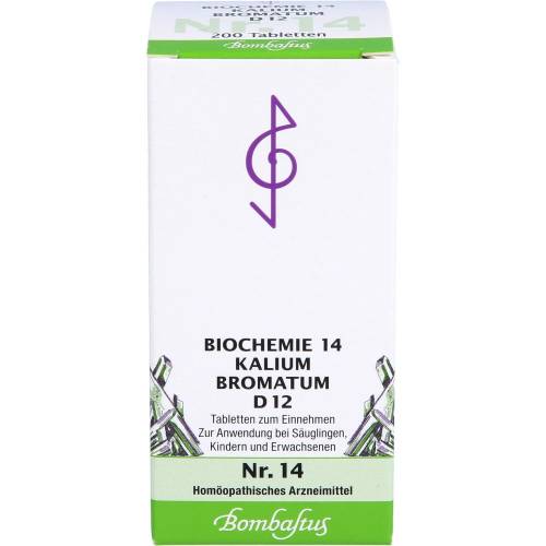 Biochemie 14 Kalium bromatum D 12 Tabletten 200 St