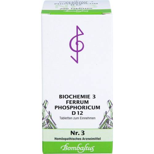 Biochemie 3 Ferrum phosphoricum D 12 Tabletten 200 St
