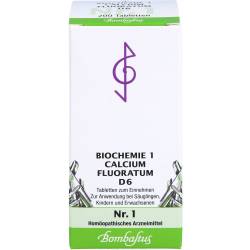 Biochemie 1 Calcium fluoratum D 6 Tabletten 200 St