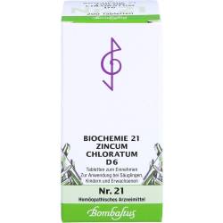 Biochemie 21 Zincum chloratum D 6 Tabletten 200 St