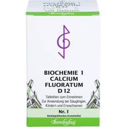 Biochemie 1 Calcium fluoratum D 12 Tabletten 500 St
