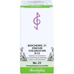 Biochemie 21 Zincum chloratum D 12 Tabletten 200 St