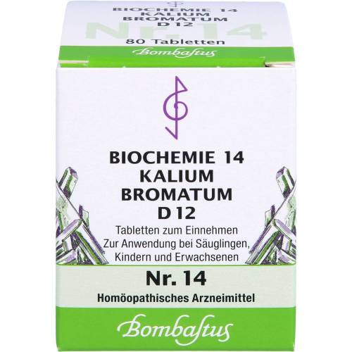 Biochemie 14 Kalium bromatum D 12 Tabletten 80 St