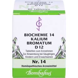 Biochemie 14 Kalium bromatum D 12 Tabletten 80 St