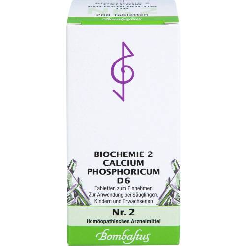 Biochemie 2 Calcium phosphoricum D 6 Tabletten 200 St