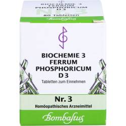 Biochemie 3 Ferrum phosphoricum D 3 Tabletten 80 St