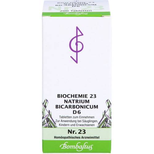 Biochemie 23 Natrium bicarbonicum D 6 Tabletten 200 St