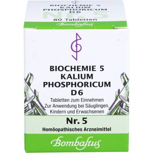 Biochemie 5 Kalium phosphoricum D 6 Tabletten 80 St