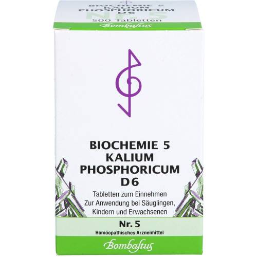 Biochemie 5 Kalium phosphoricum D 6 Tabletten 500 St