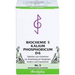 Biochemie 5 Kalium phosphoricum D 6 Tabletten 500 St