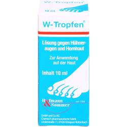 W-Tropfen Lösung gegen Hühneraugen+Hornhaut 10 ml
