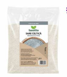 Sare Celtica fina neiodata, 500g - Sanovita