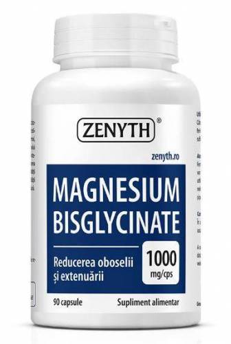 MAGNESIUM BISGLYCINATE 1000MG, 90 Capsule - ZENYTH