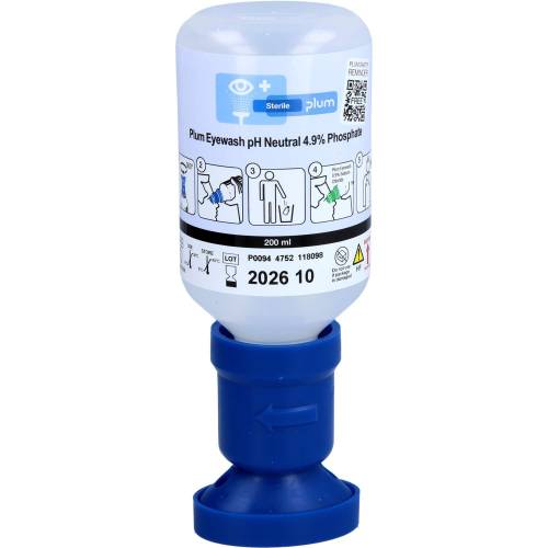 Plum pH Neutr.Phosph.Puff.Lsg.m.Augenschale 200 ml