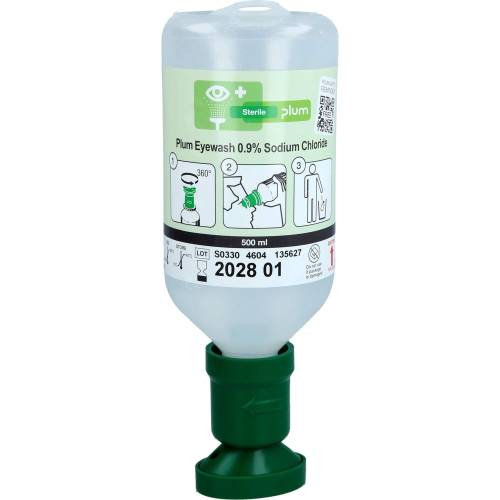 Plum NaCl Augenspüllösung m.Augenschale 500 ml