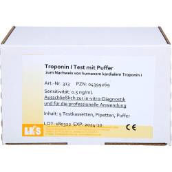 Troponin I mit Puffer Testkassetten 5 St