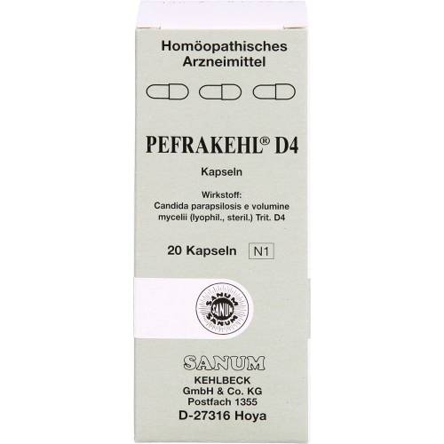 Pefrakehl D 4 Kapseln 20 St