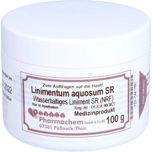 Linimentum Aquosum Sr Salbe 100 g