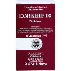 Exmykehl D 3 Zäpfchen 10 St