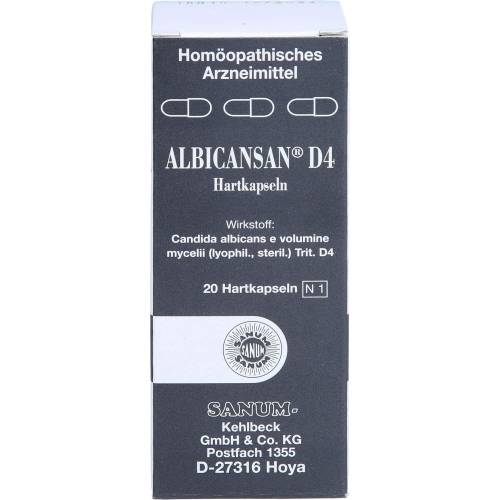Albicansan D 4 Kapseln 20 St