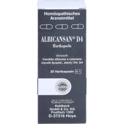 Albicansan D 4 Kapseln 20 St