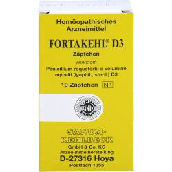 Fortakehl D 3 Zäpfchen 10 St